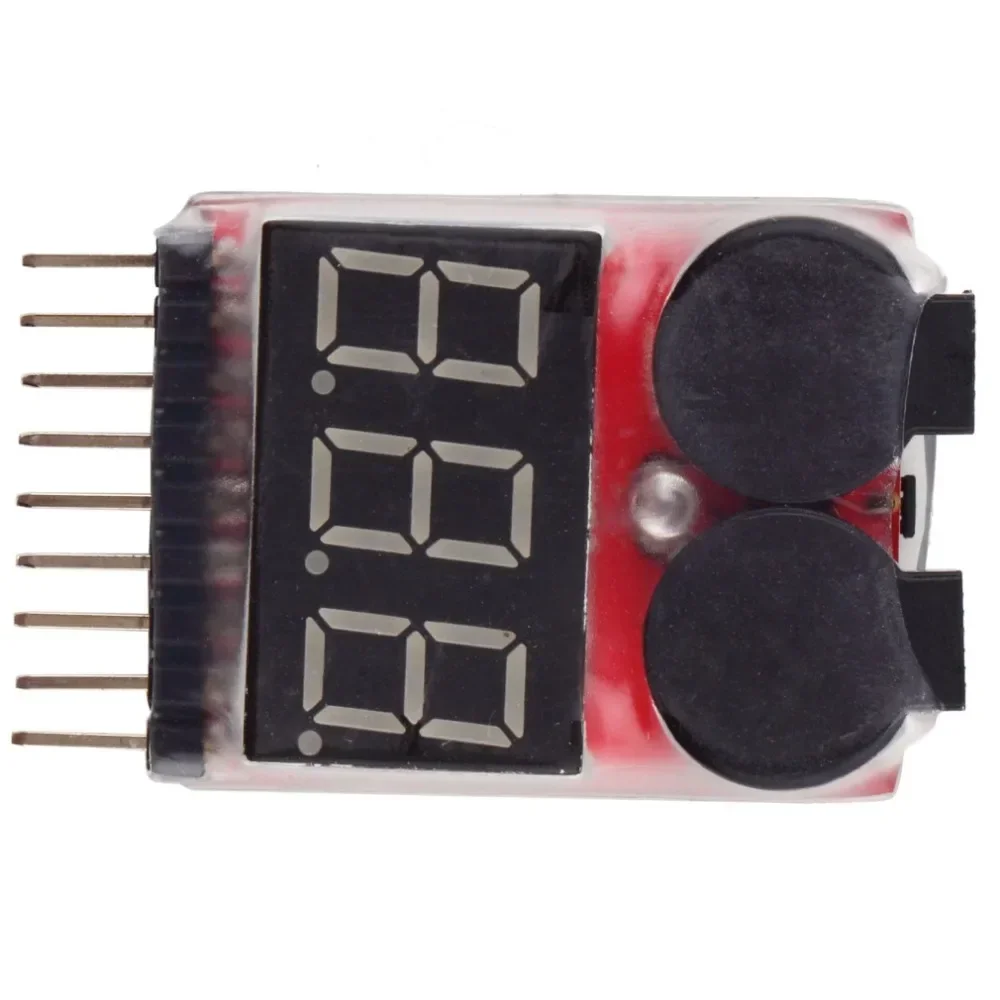 1/2/5PCS RC Voltage Display Ba - مراجعة Drone Battery Alarm وسعره