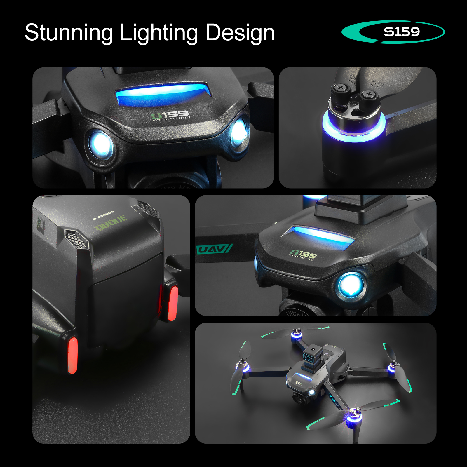 S159 GPS Drone 4K Profesional  - مراجعة Drone Battery Balance Charger وسعره