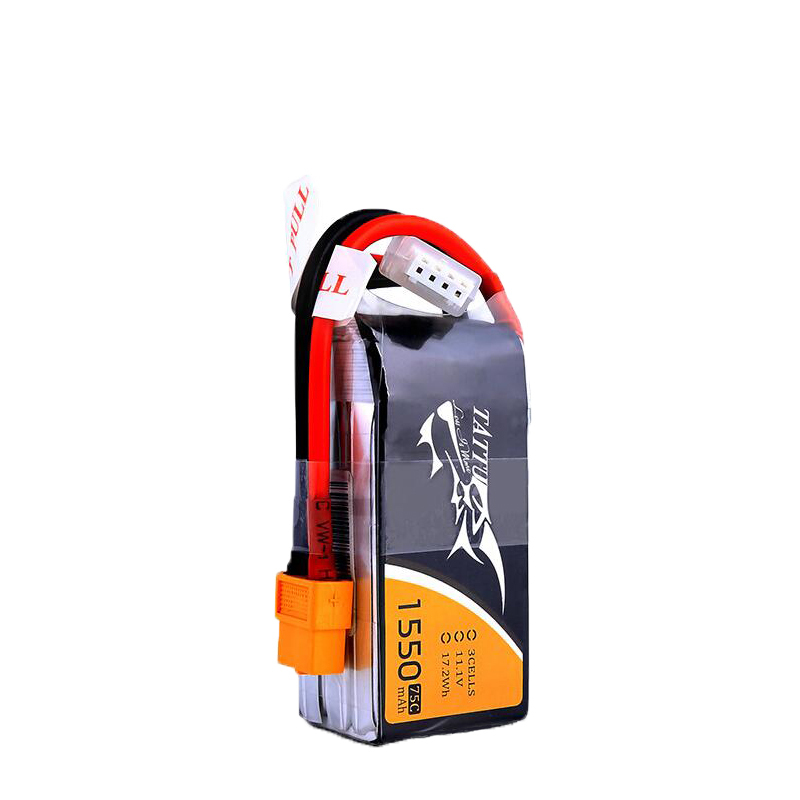 TATTU 3S 11.1V 1550mAh 75C LiP - مراجعة Drone Battery 3S وسعره